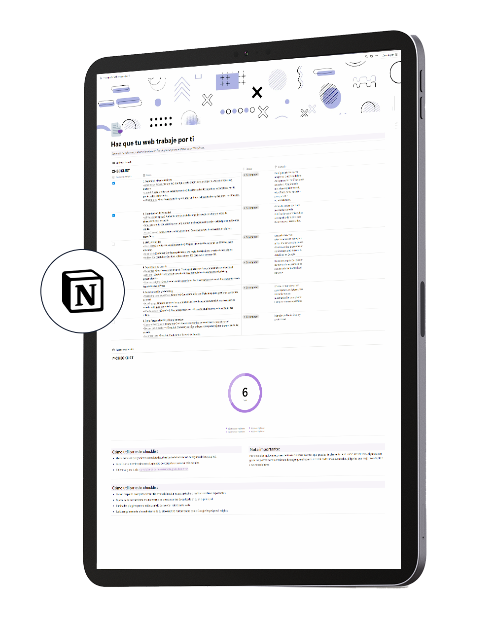 tablet-notion-checklist